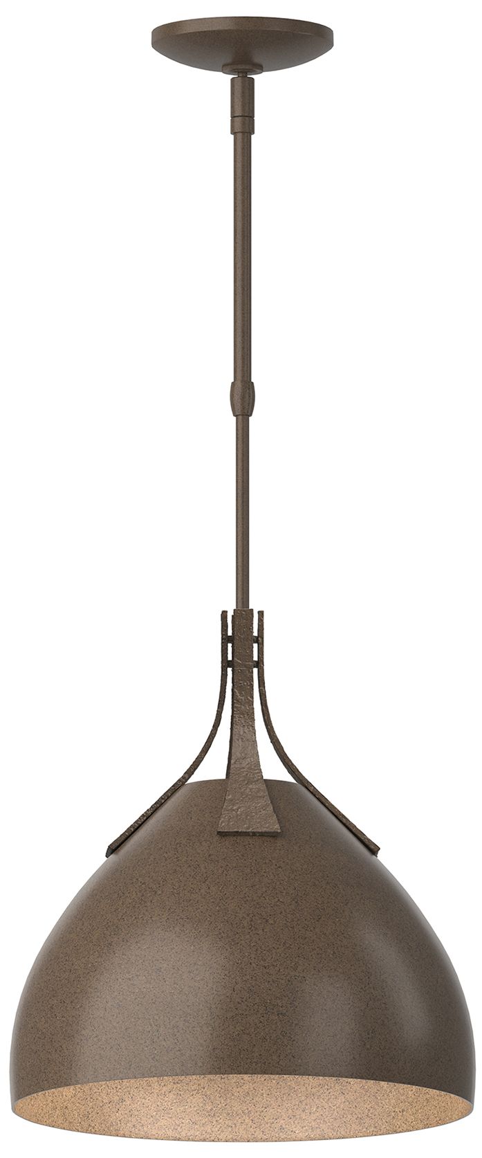 Summit 13" Wide Bronze Pendant w/ Bronze