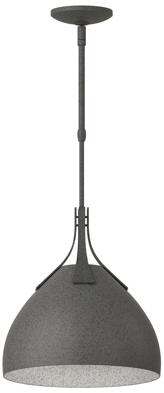 Summit 13" Wide Natural Iron Pendant w/ Natural Iron