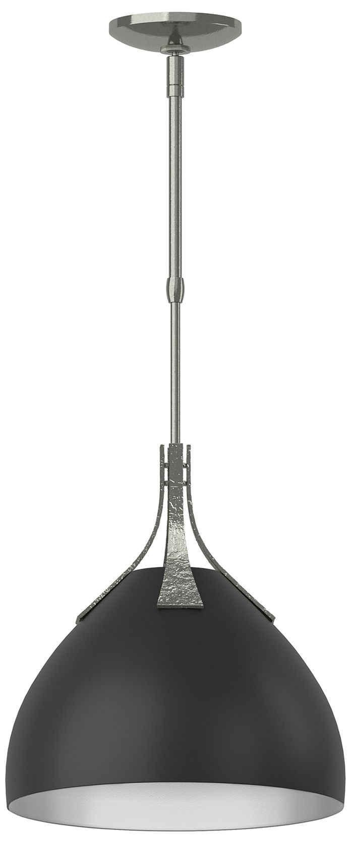 Summit 13" Wide Sterling Pendant w/ Black