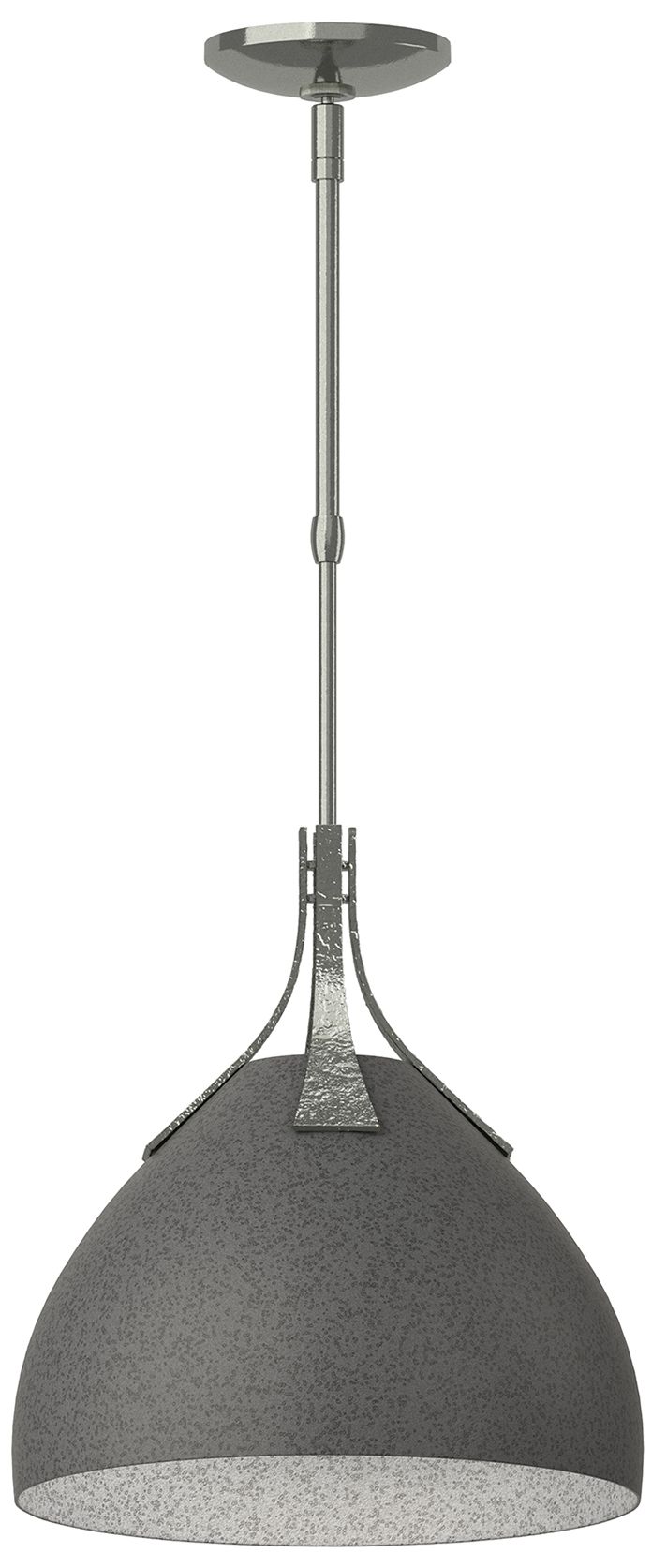 Summit 13" Wide Sterling Pendant w/ Natural Iron
