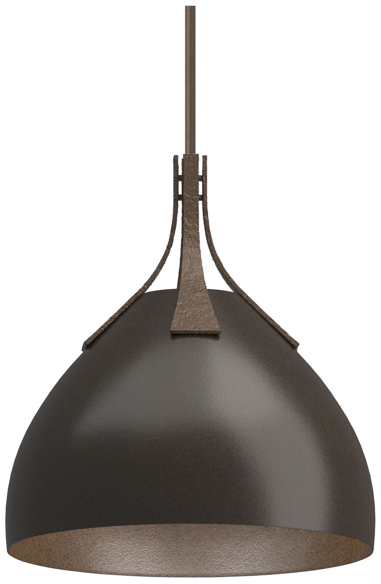 Summit 13" Wide Bronze Pendant w/ Oil Rubbed Bronze