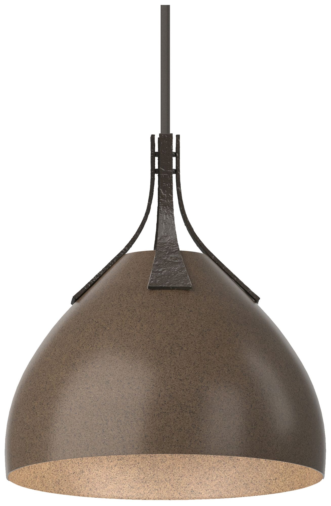 Summit 13" Wide Oil Rubbed Bronze Pendant w/ Bronze - Made to Order