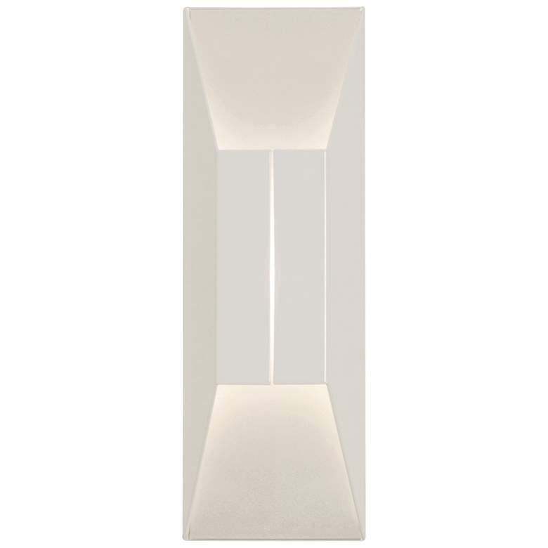 Image 2 Summit 14" High White and Silver LED Wall Sconce