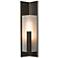 Summit 34" High Oil Rubbed Bronze 75W Outdoor Sconce w/ Frosted Shade