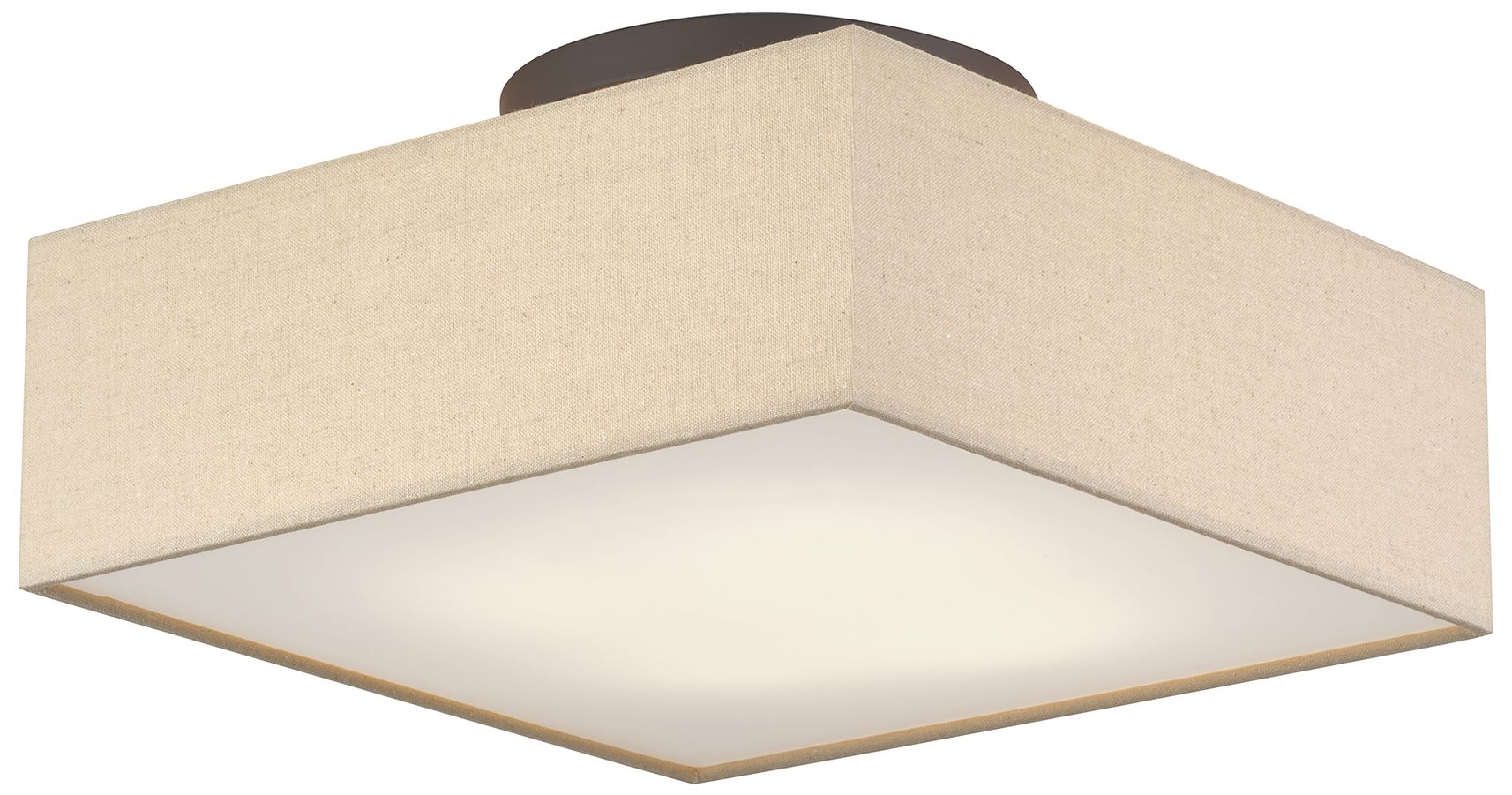 Summit 4 Light Bronze Large Semi-Flush