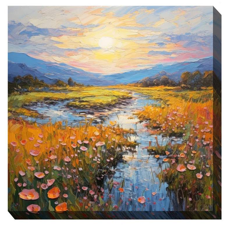 Image 1 Summit Creek Outdoor Canvas Art