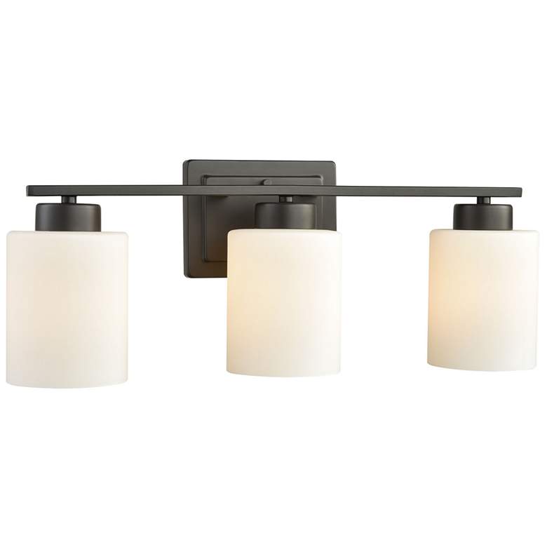 Image 1 Summit Place 21 inch Wide Oil-Rubbed Bronze 3-Light Bath Light