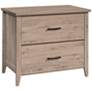 2_Summit Station 34"W Laurel Oak 2-Drawer Lateral File Cabinet