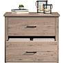 Summit Station 34"W Laurel Oak 2-Drawer Lateral File Cabinet