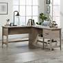 1_Summit Station 58 1/2"W Laurel Oak 1-Drawer L-Shaped Desk
