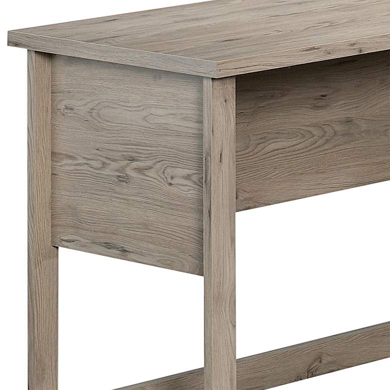 Image 3 Summit Station 58 1/2"W Laurel Oak 1-Drawer L-Shaped Desk more views