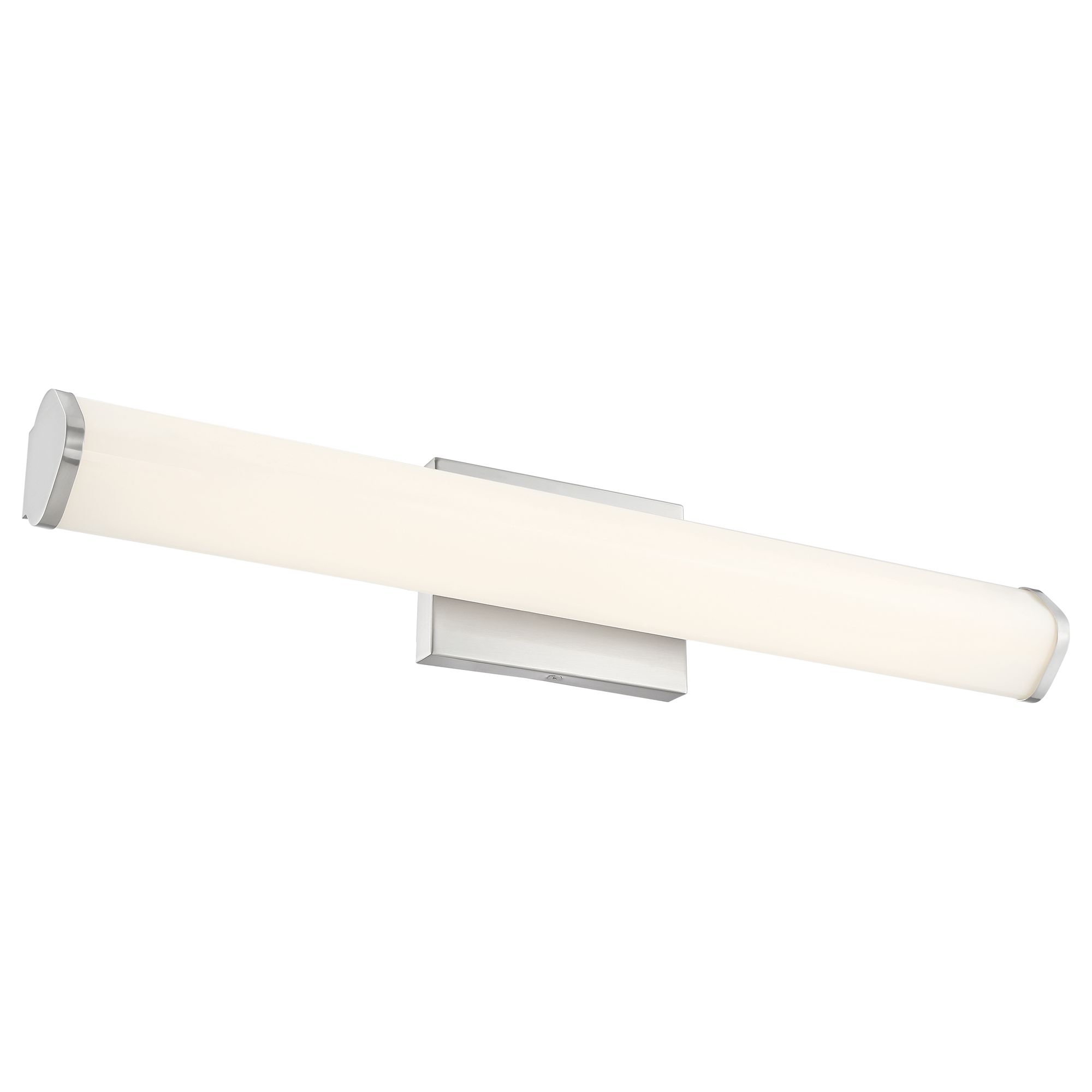 Image 5 Summit - Vanity - 24" - Brushed Steel - White Acrylic more views