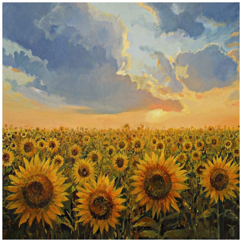 Image 1 Sun And Sun 24" Square All-Season Indoor-Outdoor Wall Art
