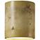 Sun Dagger 9.25" Open Greco Travertine Small Cylinder Outdoor Sconce