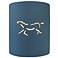 Sun Dagger 9.25" Open Midnight Sky Small Cylinder Horse Wall Sconce