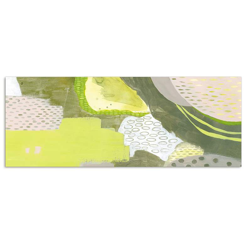 Image 3 Sun Fleck" Frameless Free Floating Tempered Art Glass Wall Art more views