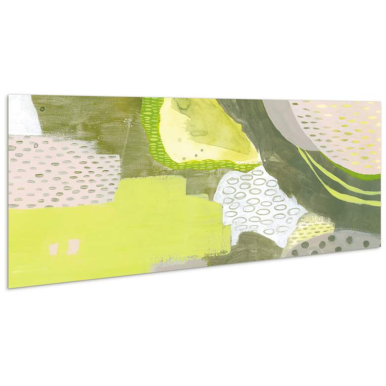 Image 4 Sun Fleck" Frameless Free Floating Tempered Art Glass Wall Art more views