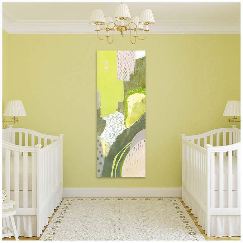 Image 5 Sun Fleck" Frameless Free Floating Tempered Art Glass Wall Art more views