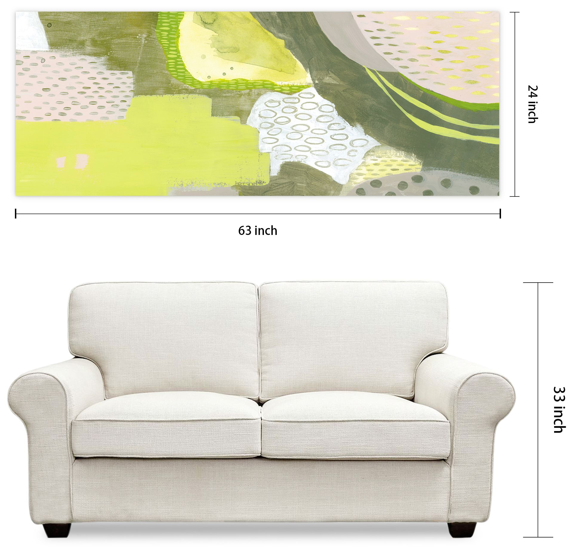 Sun Fleck" Frameless Free Floating Tempered Art Glass Wall Art