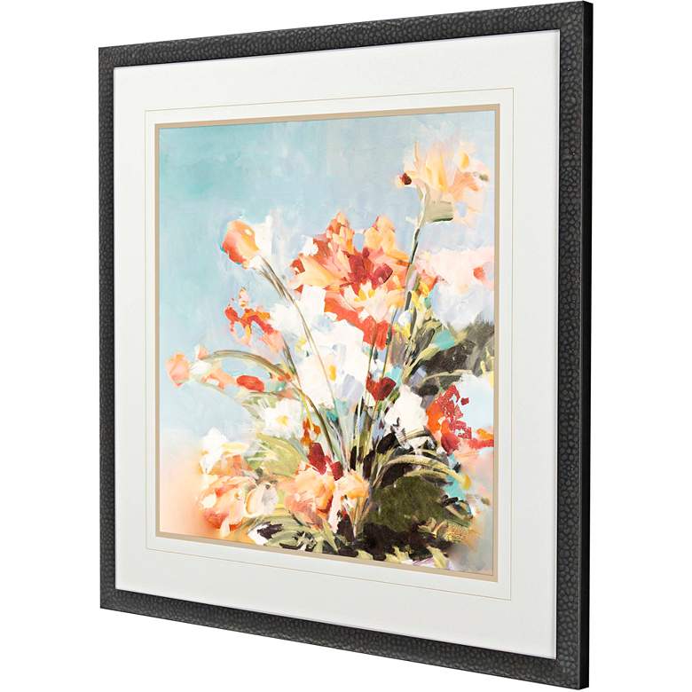 Image 3 Sun Kissed Flowers I 40"W x 40"H Framed Art more views