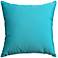 Sunbrella® Aruba Blue 18" Square Indoor-Outdoor Pillow
