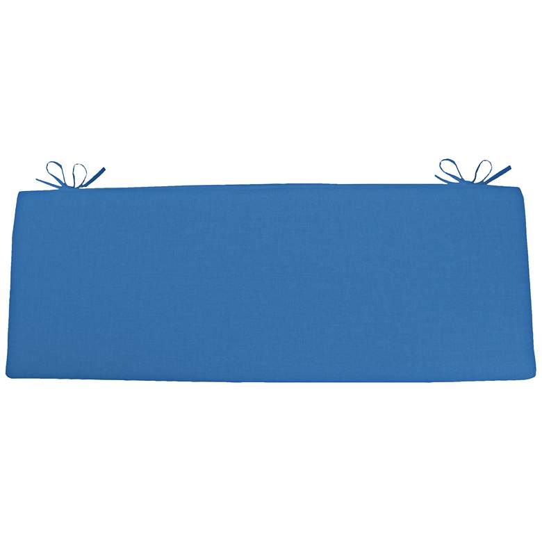 Image 1 Sunbrella Kali Canvas Capri 45" Wide Bench Cushion