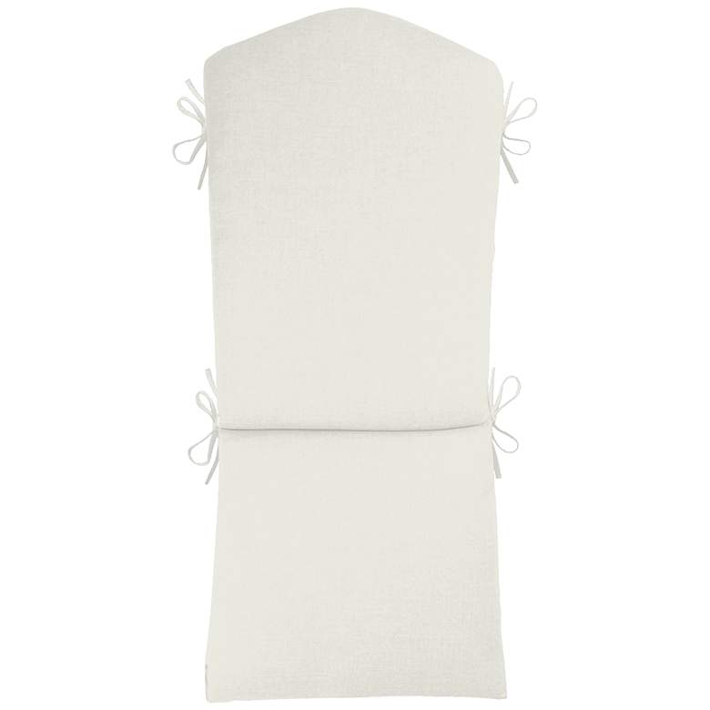 Image 1 Sunbrella Kali Canvas Natural 45" High Adirondack Cushion