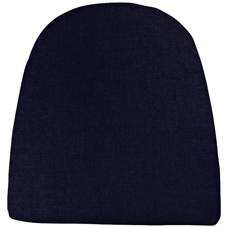 Image 1 Sunbrella Kali Canvas Navy 20" High Rocker Cushion