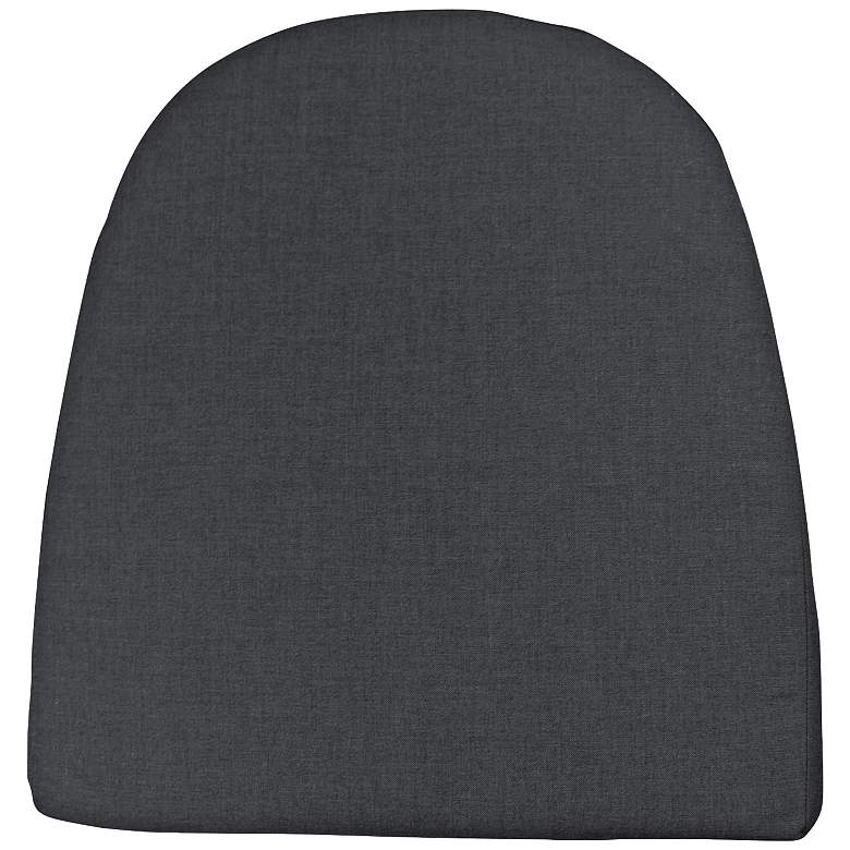 Image 1 Sunbrella Kali Cast Slate 20" High Rocker Cushion