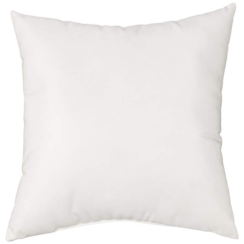 Image 1 Sunbrella Natural Canvas 18" Square Indoor-Outdoor Pillow