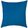 Sunbrella Pacific Blue 18" Square Indoor-Outdoor Pillow