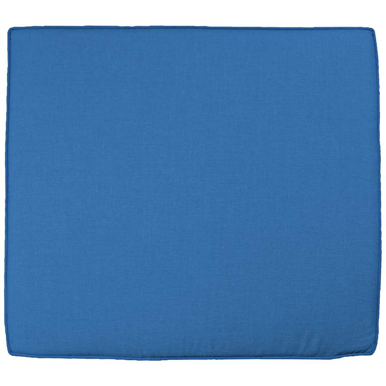 Image 1 Sunbrella Parma Canvas Capri 24 1/2" Wide Chair Cushion