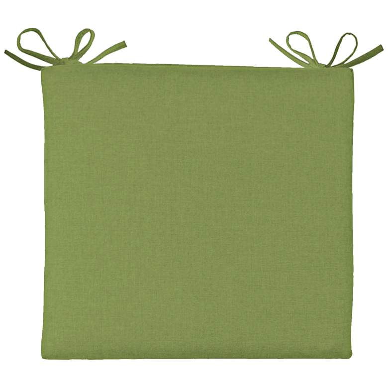 Image 1 Sunbrella Parma Canvas Ginkgo 19" Wide Chair Cushion