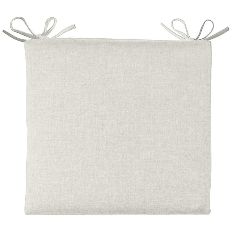 Image 1 Sunbrella Parma Canvas Natural 19" Wide Chair Cushion