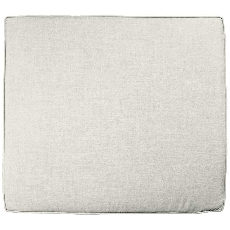 Image 1 Sunbrella Parma Canvas Natural 24 1/2" Wide Chair Cushion