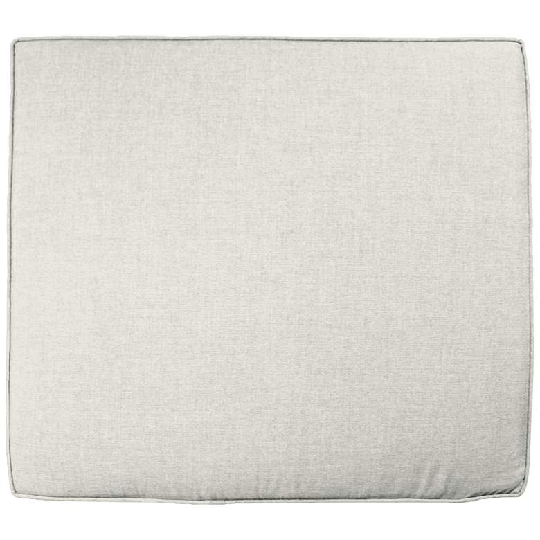 Image 1 Sunbrella Parma Canvas Natural 24 1/2 inch Wide Chair Cushion