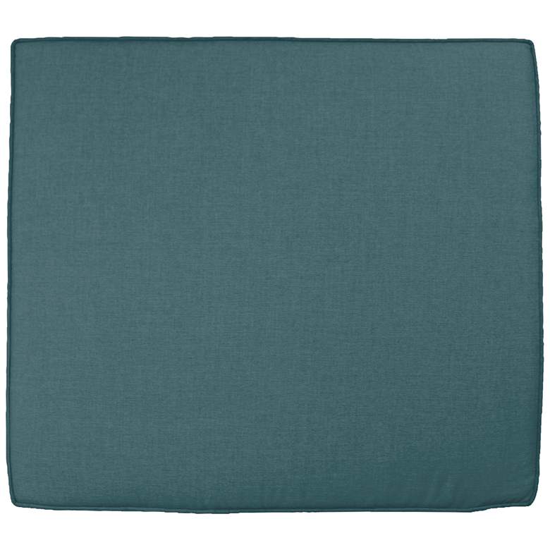 Image 1 Sunbrella Parma Cast Lagoon 24 1/2" Wide Chair Cushion
