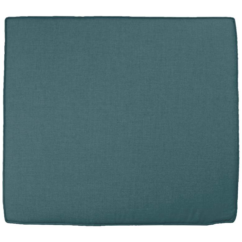 Image 1 Sunbrella Parma Cast Lagoon 24 1/2 inch Wide Chair Cushion