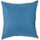 Sunbrella Sky Blue Canvas 18" Square Indoor-Outdoor Pillow