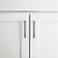 Sunburst Polished Nickel Metal 4 1/2" Wide Cabinet Pull
