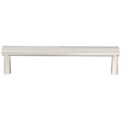 Sunburst Polished Nickel Metal 6 1/2" Wide Cabinet Pull