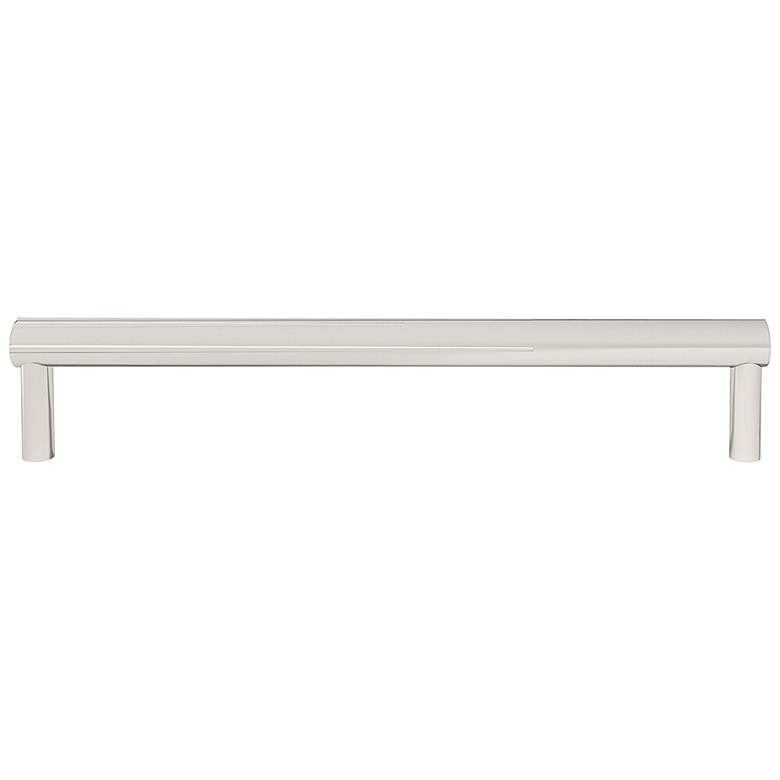 Image 1 Sunburst Polished Nickel Metal 8 1/2" Wide Cabinet Pull