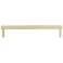 Sunburst Satin Brass Metal 12 3/4" Wide Appliance Pull