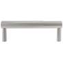 Sunburst Satin Nickel Metal 4 1/2" Wide Cabinet Pull