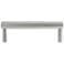 Sunburst Satin Nickel Metal 4 1/2" Wide Cabinet Pull