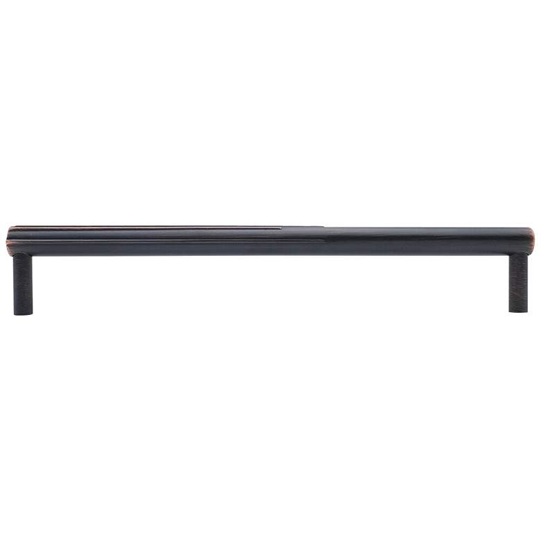 Image 1 Sunburst Venetian Bronze Metal 8 1/2" Wide Cabinet Pull