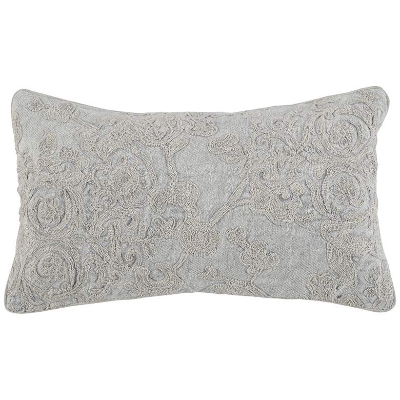 Image 1 Sundance Gray 26 inch x 14 inch Decorative Pillow