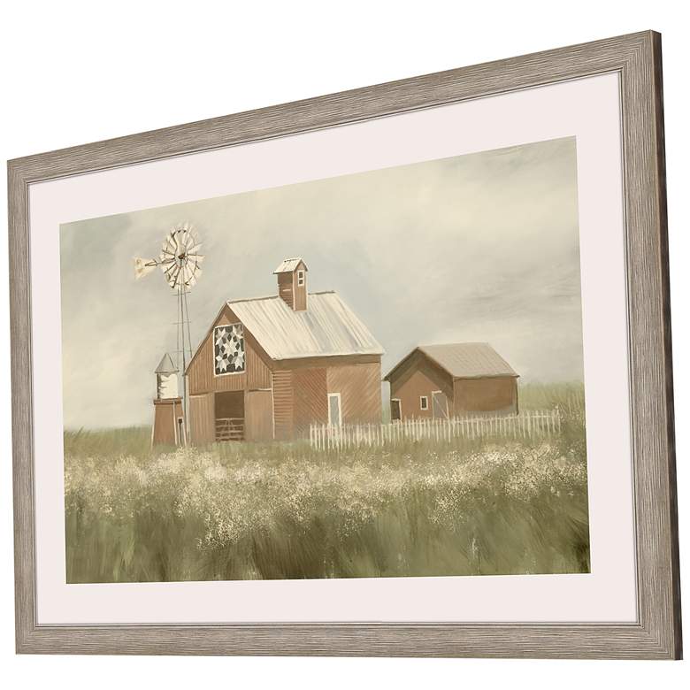 Image 5 Sunday Morning 52 inch Wide Exclusive Giclee Framed Wall Art more views