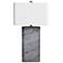 Sundree 27" High Gray Marble Table Lamp