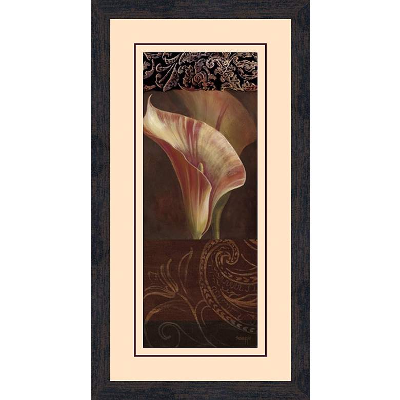 Image 1 Sunlit Calla Lily A 26 1/2 inch High Wall Art